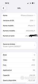 Iphone 17 nero 256 gb nuovo