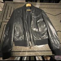 Giubbotto di pelle Trussardi