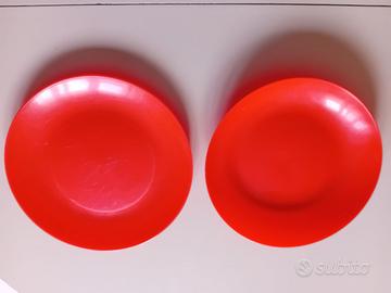 Piatti in plastica rigidi riutilizzabili lavabili