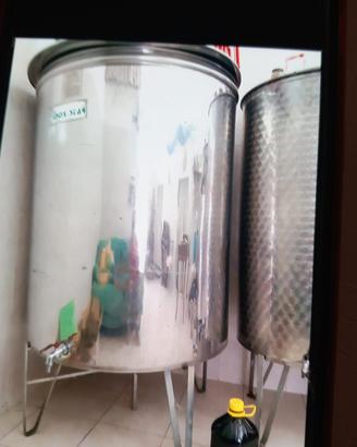 Cisterna vino inox