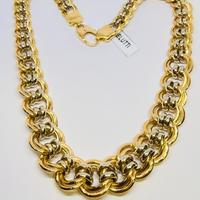 Collana girocollo oro 18kt gr 62.30