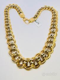 Collana girocollo oro 18kt gr 62.30