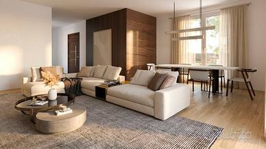 Appartamento di 127 m² con 3 locali e box auto dop