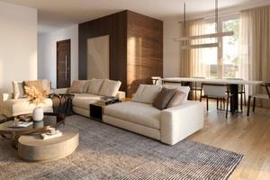 Appartamento di 127 m² con 3 locali e box auto dop