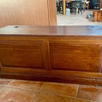 Cassone in legno massello vintage