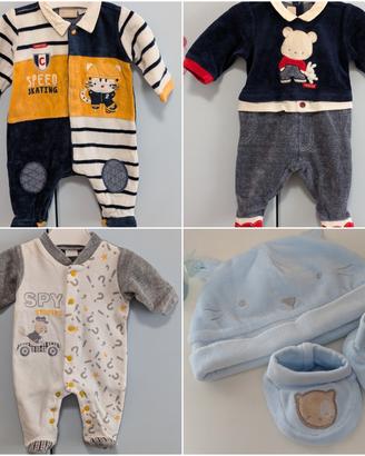 Set Abbigliamento Neonato - taglia  0-1 m 50 cm