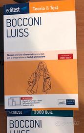 Libri test d’ammissione LUISS/Bocconi