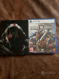 Space marine 2 ps5 steelbook