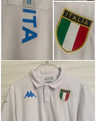 Polo sportiva italia golf kappa tessuto tecnico