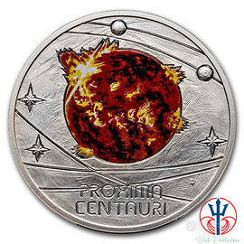 moneta argento Niue 2023 PROXIMA CENTAURI 1 oz
