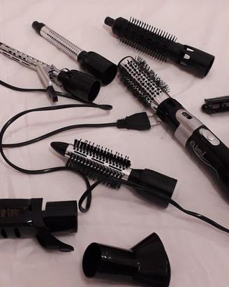 set phon con accessori  spazzole varie 