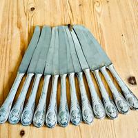 Coltelli vintage cammeo argento