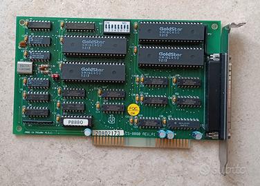 scheda isa vintage 4 porte seriali