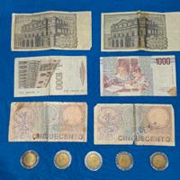 monete di carta .