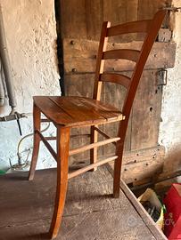Sedie in legno