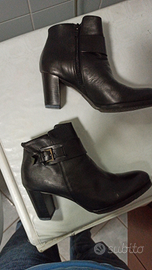 Tronchetto donna in pelle