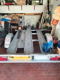 Carrello T.A.T.S. porta moto 3 posti