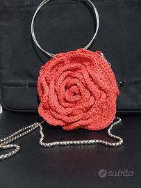 Pochette rossa da cerimonia