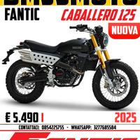 Fantic Caballero 125 Scrambler 2025 Euro 5+