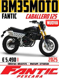 Fantic Caballero 125 Scrambler 2025 Euro 5+