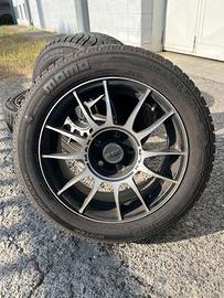 GOMME DA NEVE USATE CON CERCHI MAK