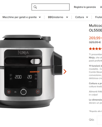Ninja 11-in-1 SmartLid™ Multi-Cooker