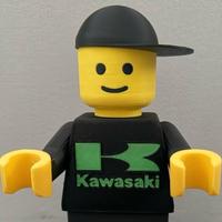 Omino Lego XXL 20cm Kawasaki 