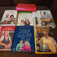libri di cucina vari
