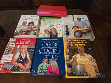 libri di cucina vari