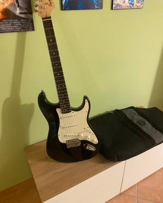 Chitarra elettrica acustica amplificatore