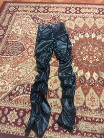 Leggins di pelle