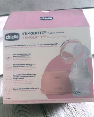 Tiralatte elettrico stimolatte CHICCO - €50 nuovo
