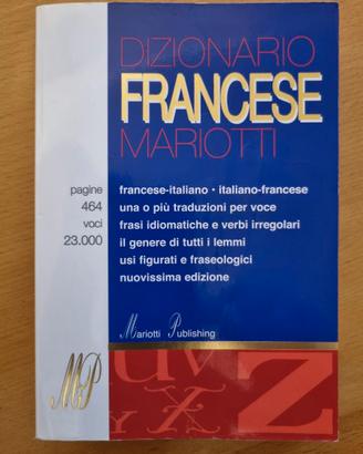 Dizionario francese tascabile di Mariotti Publishi