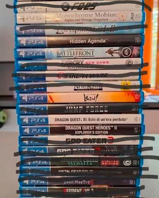 Giochi ps4 e ps5 alcuni sigillati LEGGI DESCRIZ.