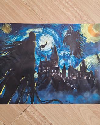 Canvas Harry Potter Starry Night 