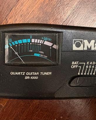 Accordatore Matrix SR-1000 Quartz Guitar Tuner