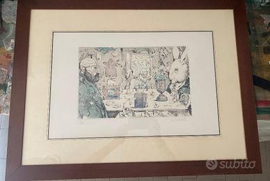 Grande quadro con Litografia di Antonio Possenti