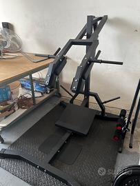 Hack Squat - Calf Machine