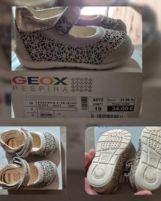 Scarpe Geox kaytan beige/gold misura 19