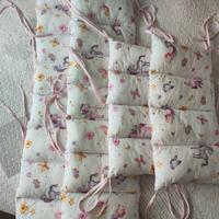 paracolpi lettino per bambina