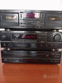 Impianto stereo DENON + Casse Pioneer