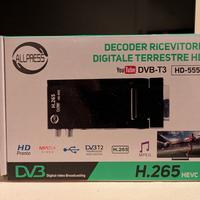 DECODER RICEVITORE "Digitale Terrestre HD" 