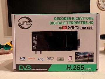 DECODER RICEVITORE "Digitale Terrestre HD" 