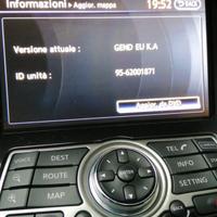 Nissan infiniti xanavi x9 mappe navigatore