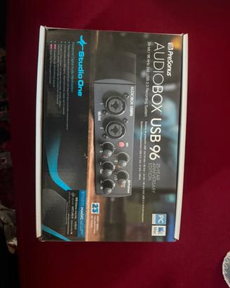 Scheda audio audiobox usb 96