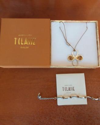 Collana e bracciale Alv.Mart. 1^Cl., come nuovi.