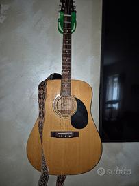 chitarra acustica elettrificata