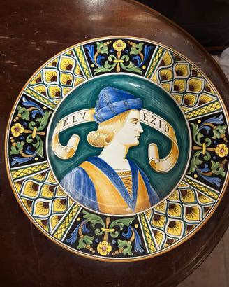 Piatto Antico ceramica Deruta
