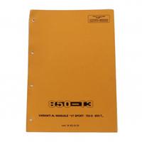 Variante manuale officina Moto Guzzi 850 T3