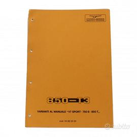 Variante manuale officina Moto Guzzi 850 T3
